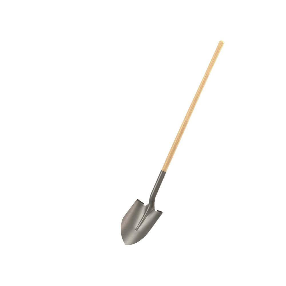 47 In. Wood Handle Professional round Point Shovel
