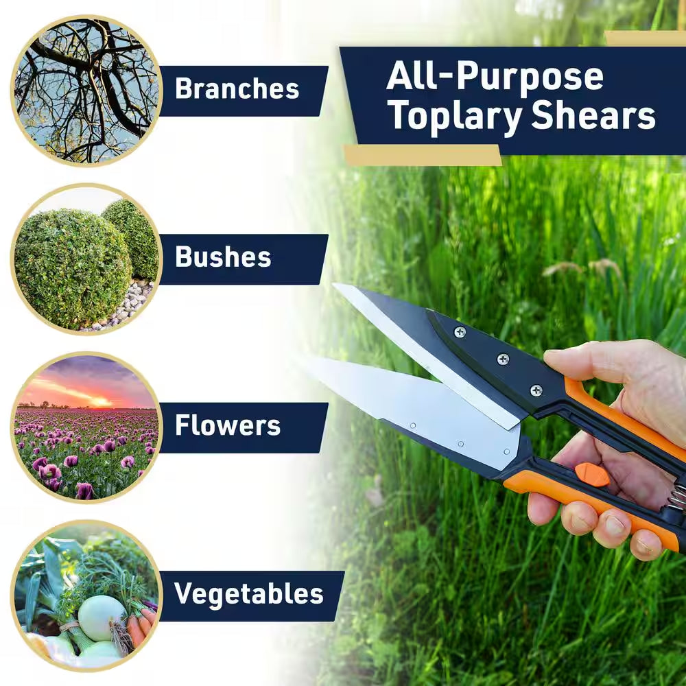 0.75 In. Garden Clippers Hedge Shears-Pruning Shears