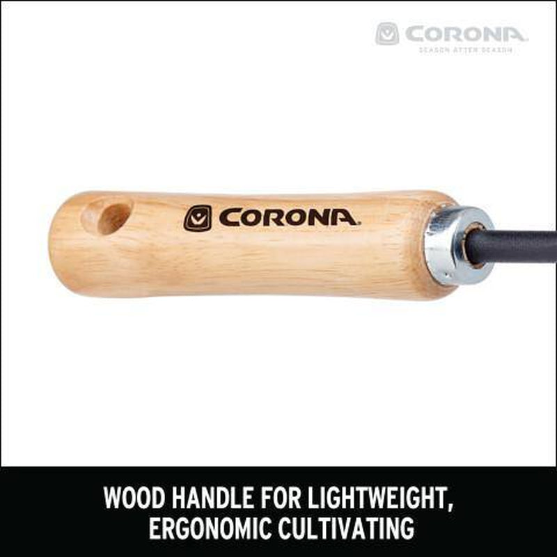 5.25 In. Wooden Handle 3-Tine Cultivator