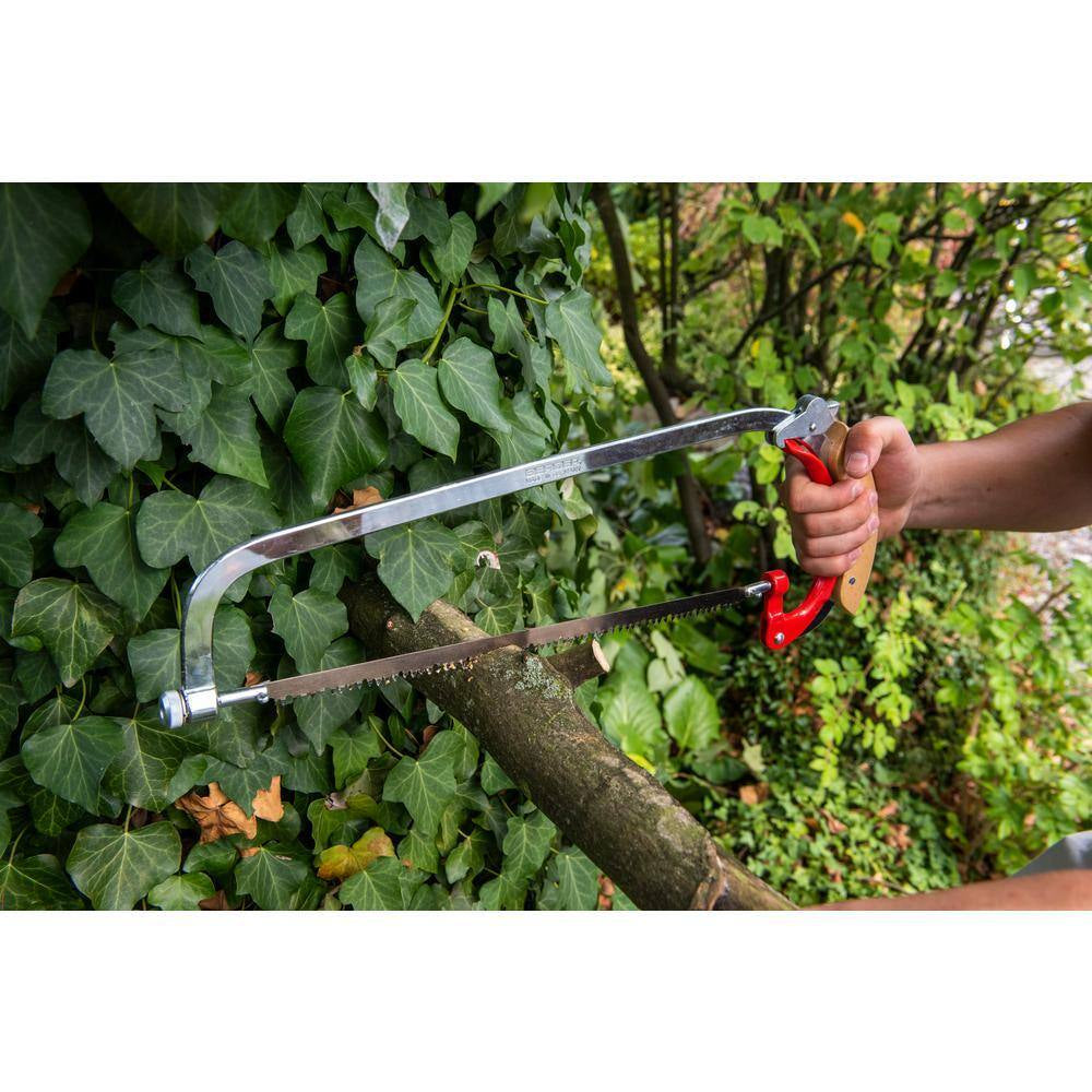 14 In. Bow Pruning Saw with Wood Handle, Saw Blade
