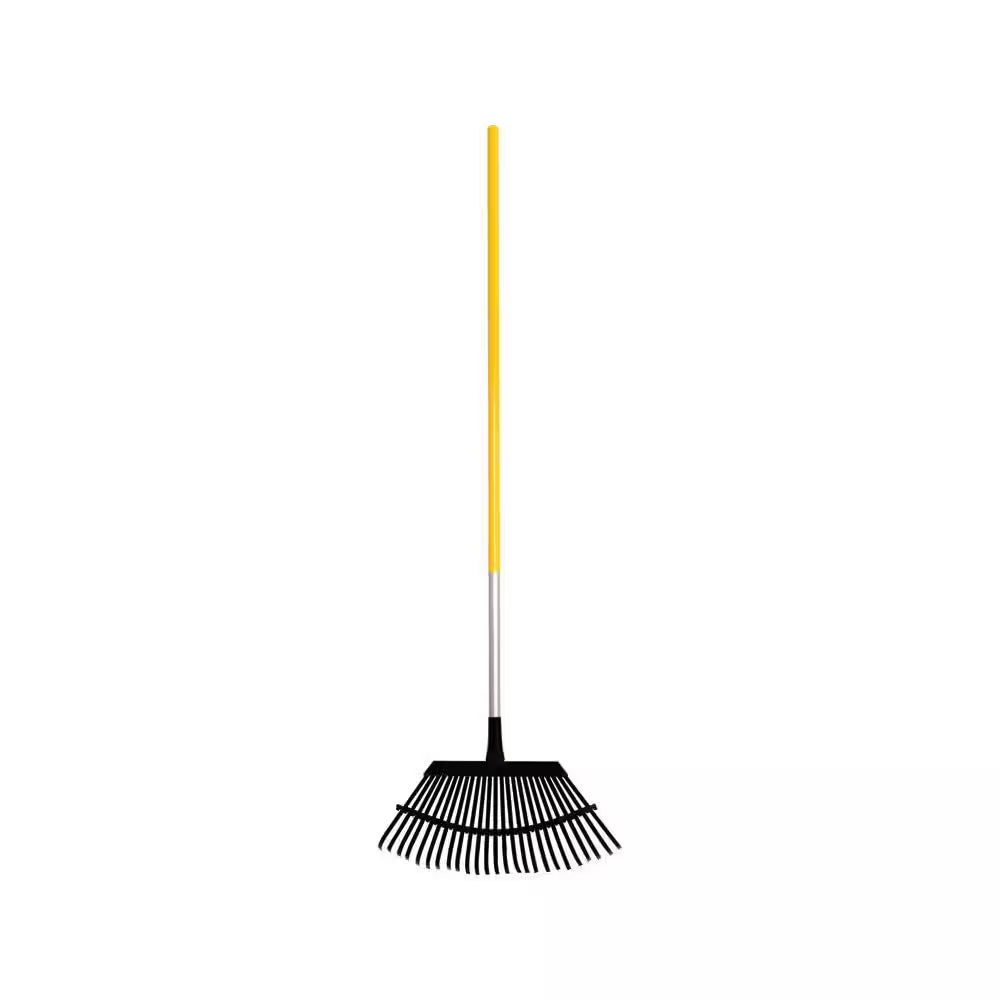 48-57 In. Hardwood/Aluminum Handle Steel/Aluminum Tine Rake Combo Set