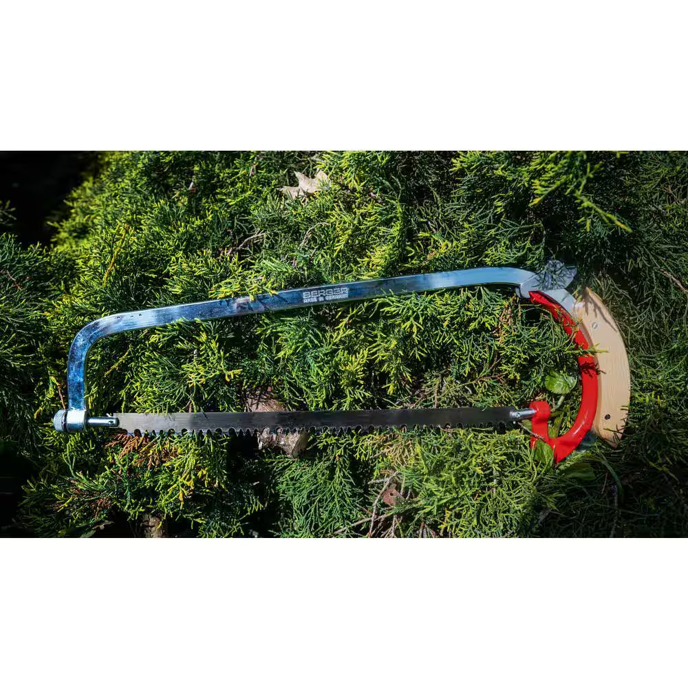 14 In. Bow Pruning Saw with Wood Handle, Saw Blade