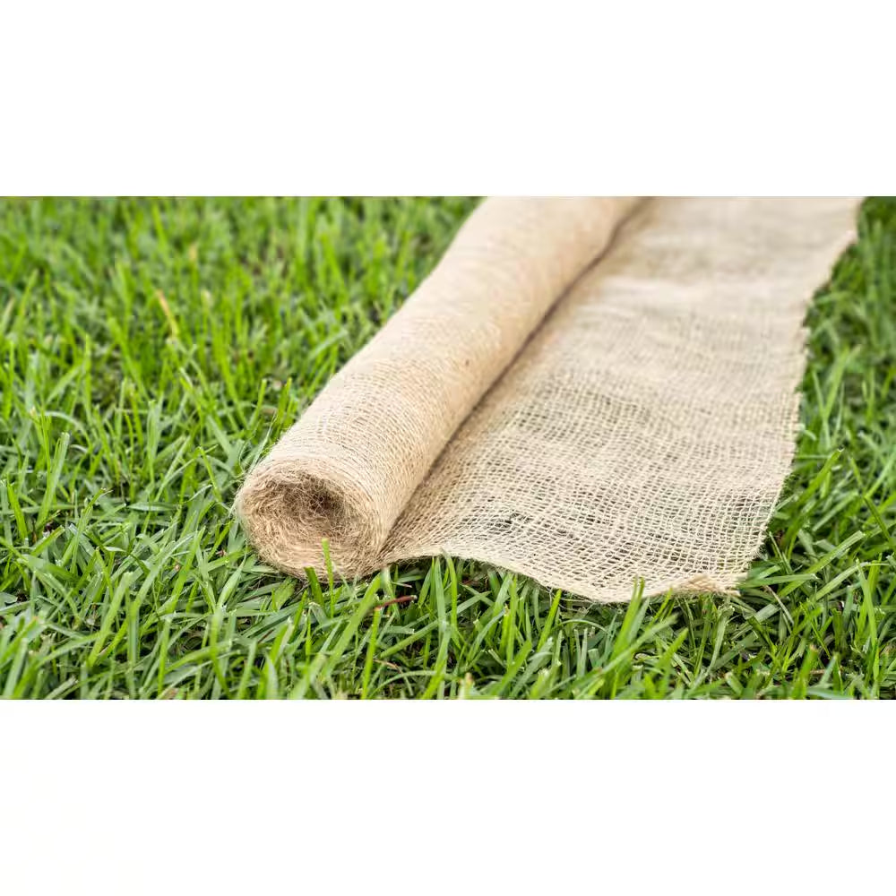 3 Ft. X 24 Ft. 100% Natural Burlap Landscape Fabric (4-Pack)