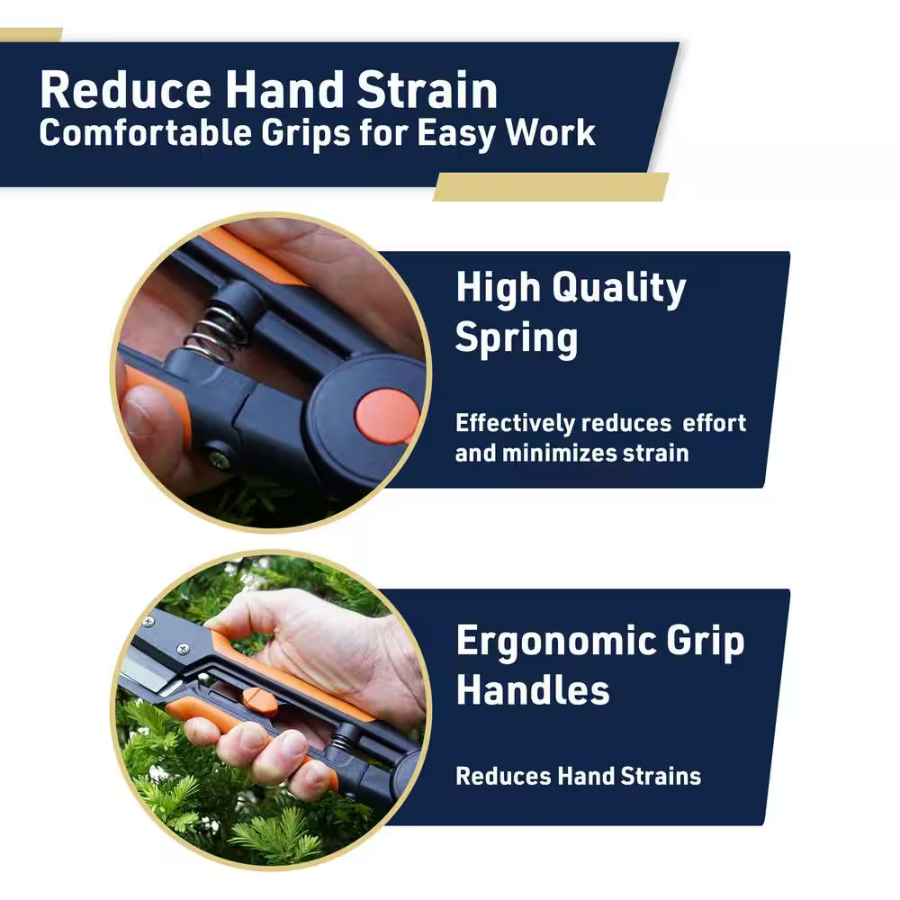 0.75 In. Garden Clippers Hedge Shears-Pruning Shears